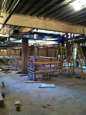 126 View of the basement View of the basement.
