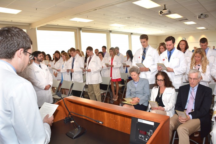 On July 21, BUSM welcomed the Class of 2017 Physician's Assistants,