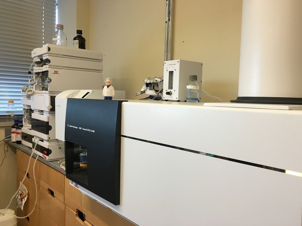 Agilent Technologies 6550 QTOF mass spectrometer Center for
