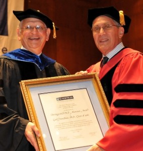 Carl Franzblau, PhD, honored by Einstein College of Medicine.