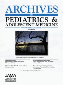 Archives of Pediatrics &amp; Adolescent Medicine
