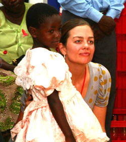 Nancy Brady in Uganda