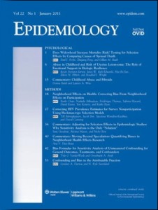 Renee Boynton-Jarrett’s study indicating a link between child abuse and fibroid tumors appeared in the January 2011 issue of the journal Epidemiology.