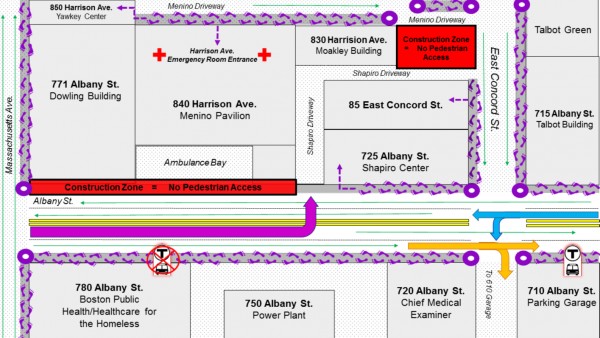 Albany Street Construction Map Oct_2014