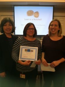Laura Anastasi of Geriatrics is the DOM Administration Award Recipient for March 2014. Congratulations Laura for your excellent achievement!