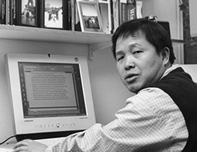Dr. Chen in his office