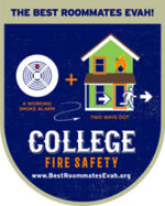 Best Roommates Evah! Smoke Alarms and Two Ways Out Campaign