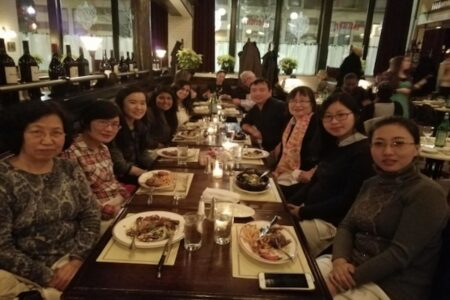 Holiday party of the Qiu laboratory