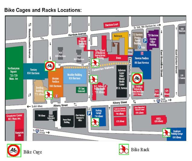 SPH Tip of the Week Bike Storage on Campus » SPH Boston University