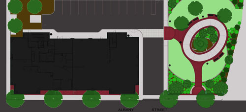 Site web Site map of residence.
