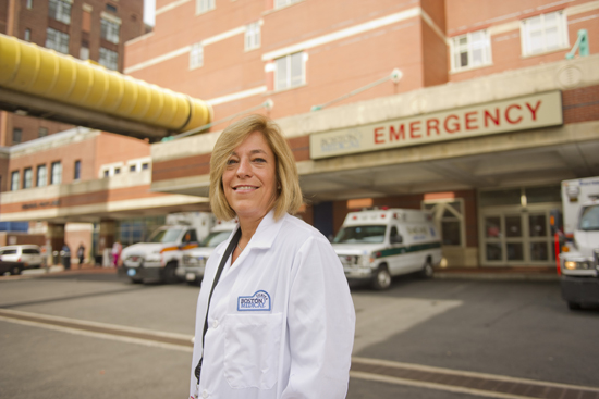 Judith Linden says that in treating sexual assault victims, “it's most important to make sure that patients are believed, understood, and get the care they need and asked for.” Photo by Cydney Scott