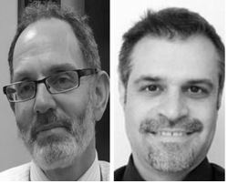 (l to r) Drs. Orlander and Serrao
