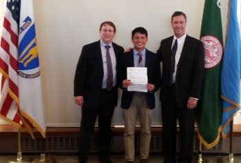l to r -Dr. Robert Lowe Orly and Dr. David McAneny.