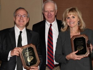 (l to r) Drs. Stern, Kase, McKee