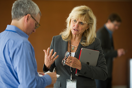 Ann McKee, a MED professor of neurology and pathology, is director of BU’s CTE Center and has been studying the brains of people found to have CTE for more than eight years.