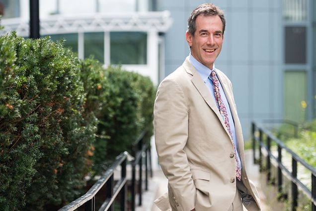 Andrew Budson directs the Alzheimer’s Disease Center’s National Institutes of Health–funded efforts to educate clinicians and the public in better understanding the disease and related disorders as well as to encourage people to participate in research. Photo by Cydney Scott