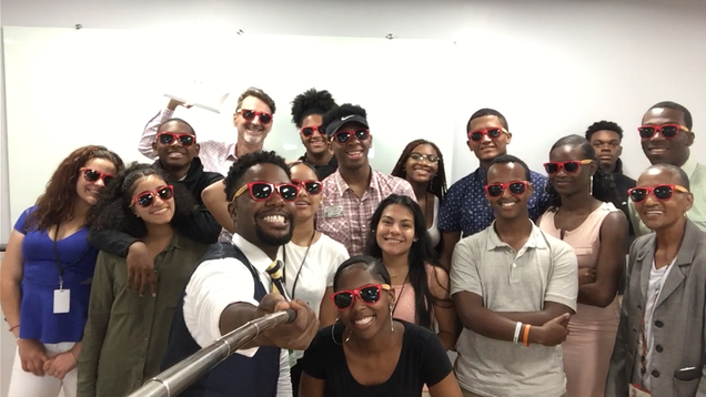 @busmalumni Check out Adam Johnson's (MED '18, shown in foreground holding the selfie stick) 6-week Summer Medical Exposure Bootcamp (SMEB). His goal: "to spark students' interest in the health professions in efforts to eliminate health disparities for future generations.”