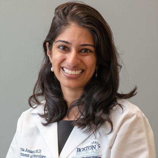 Head and shoulders of Pria Anand