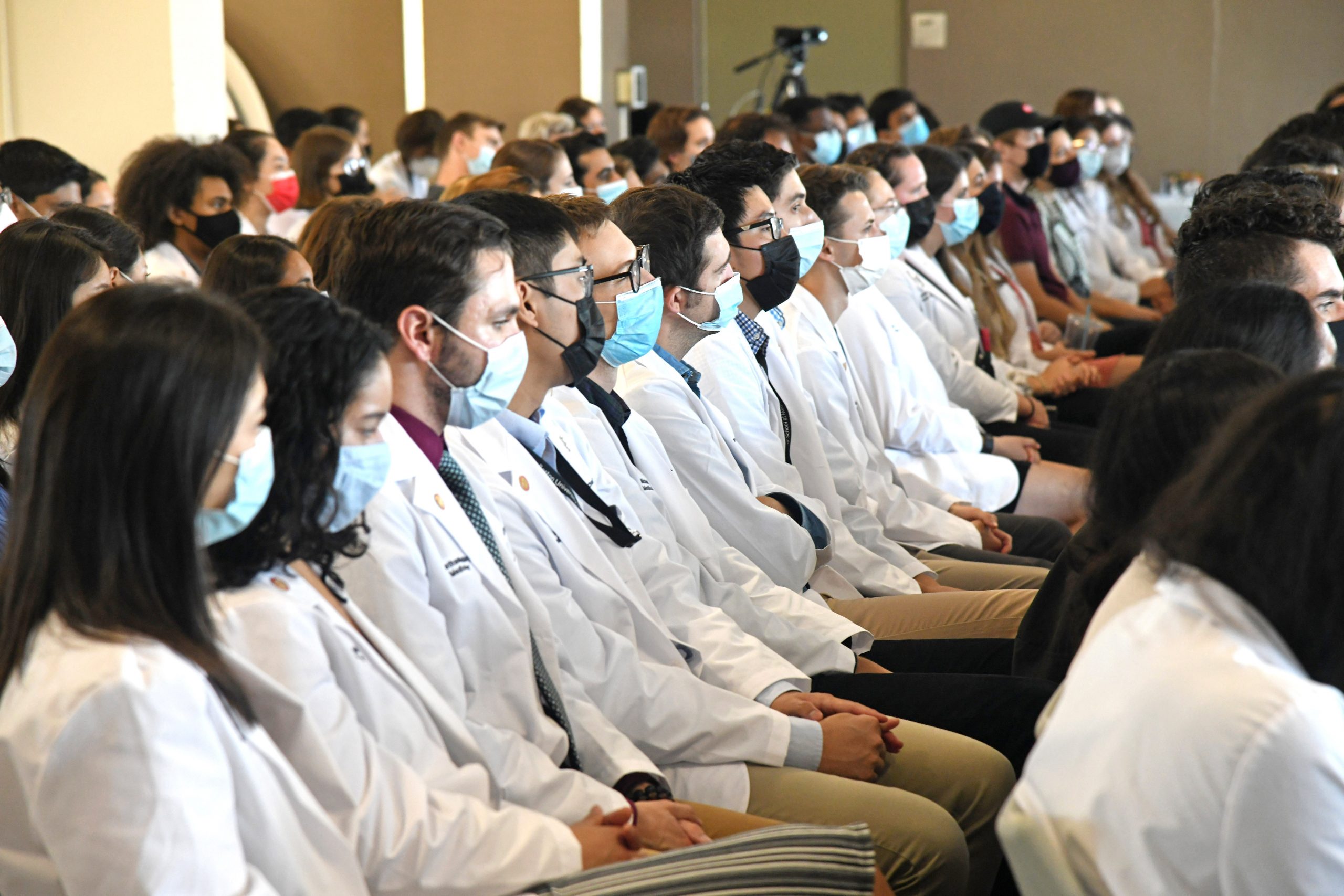 Students watching lecture