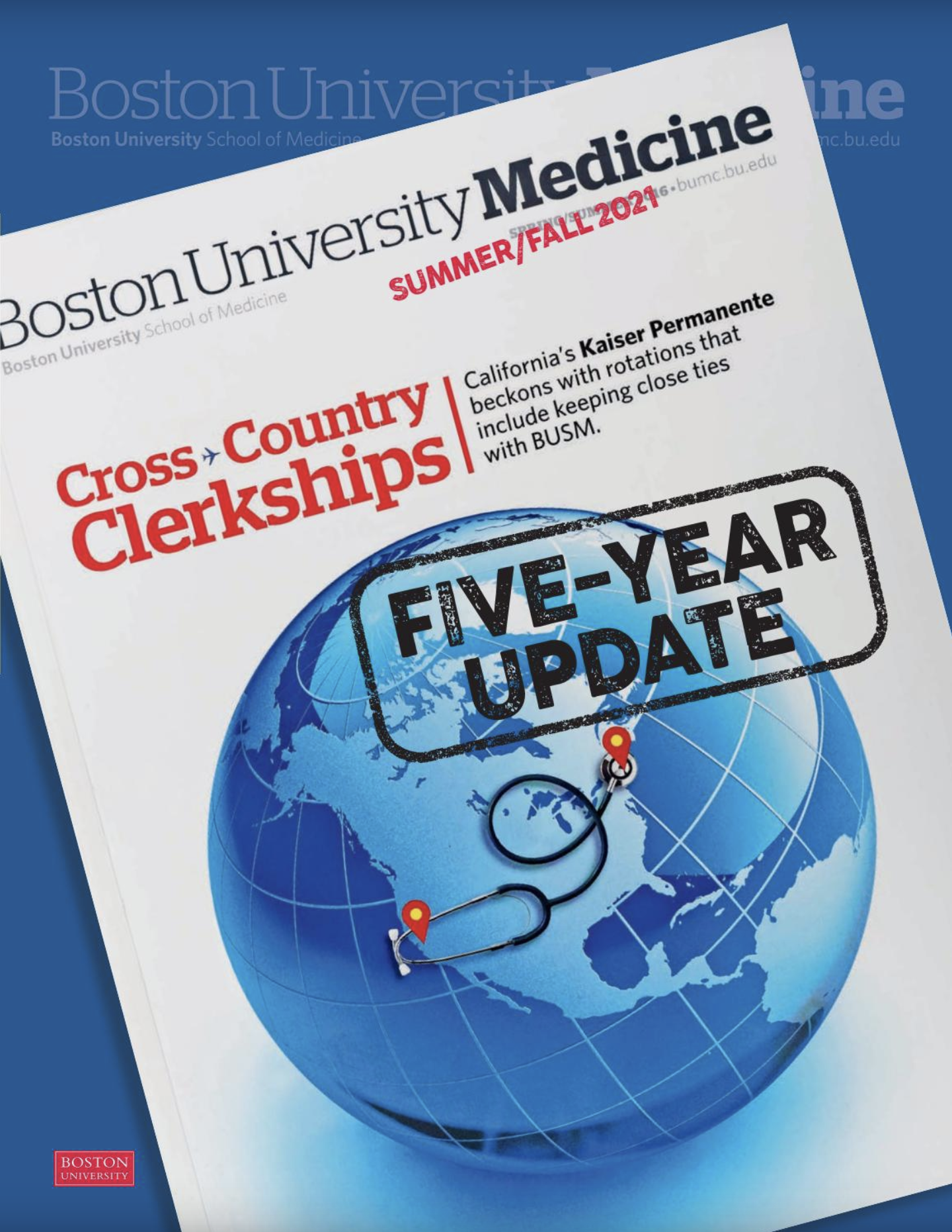 BUSM Medicine magazine Summer 2021 cover thumbnail