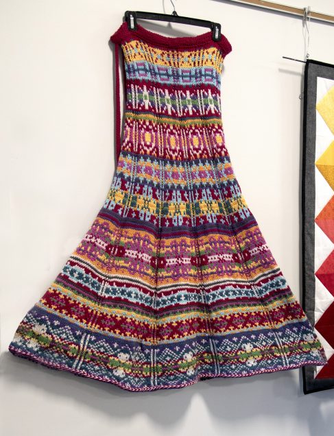 Photo of Kristen Segar's knit dress