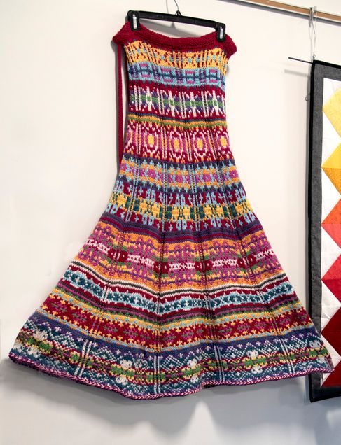 Photo of Kristen Segar's knit dress