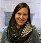 Head and shoulders of Andrea Alber