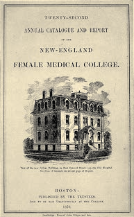 Picture of the old Catalogue and report of the New England Female Medical College