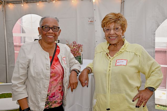 FHS participants Ruby Bishop and Anita Beckett