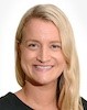 Head shot of Rachel Sagor long blond hair, broad smile