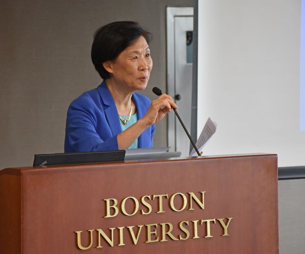 Hee Young Park at podium
