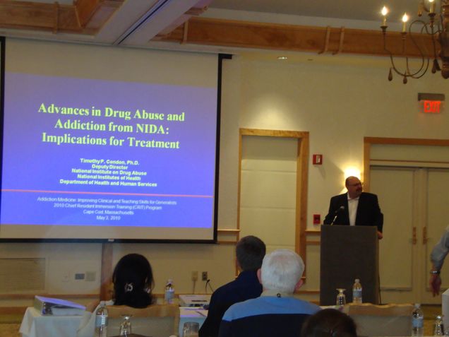 Tim Condon, PhD, NIDA Keynote Address