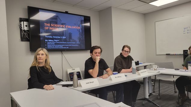 Harm reduction researchers panel