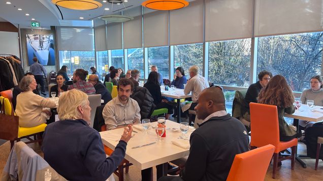 Group networking lunch