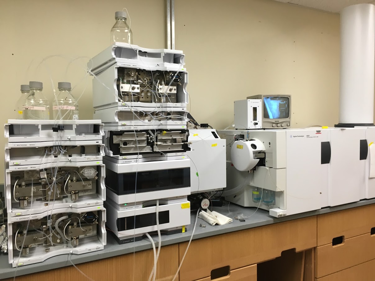 Agilent Technologies 6520 QTOF mass spectrometer Center for