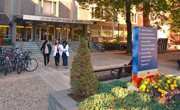 School of Medicine front entry