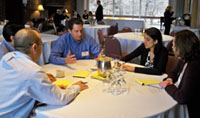Emerging Leaders Forum March 24 2011 small group sized 022 Small group meeting