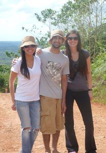 (l-r) Maria Honorado, Ali Mahin Arastu, and Gulia Muca.