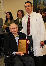 Weintraub lewis, davidoff ravin-160x229 Lewis Weintraub, left, and Ravin Davidoff, Chief Medical Officer