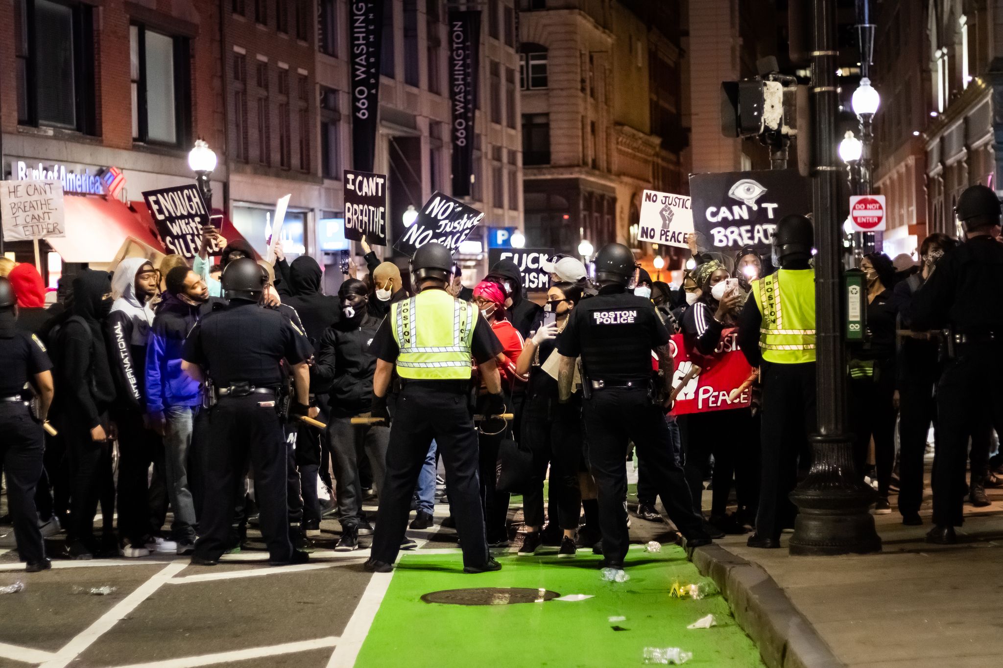 Boston BLM Protests | Boston University Medical Campus