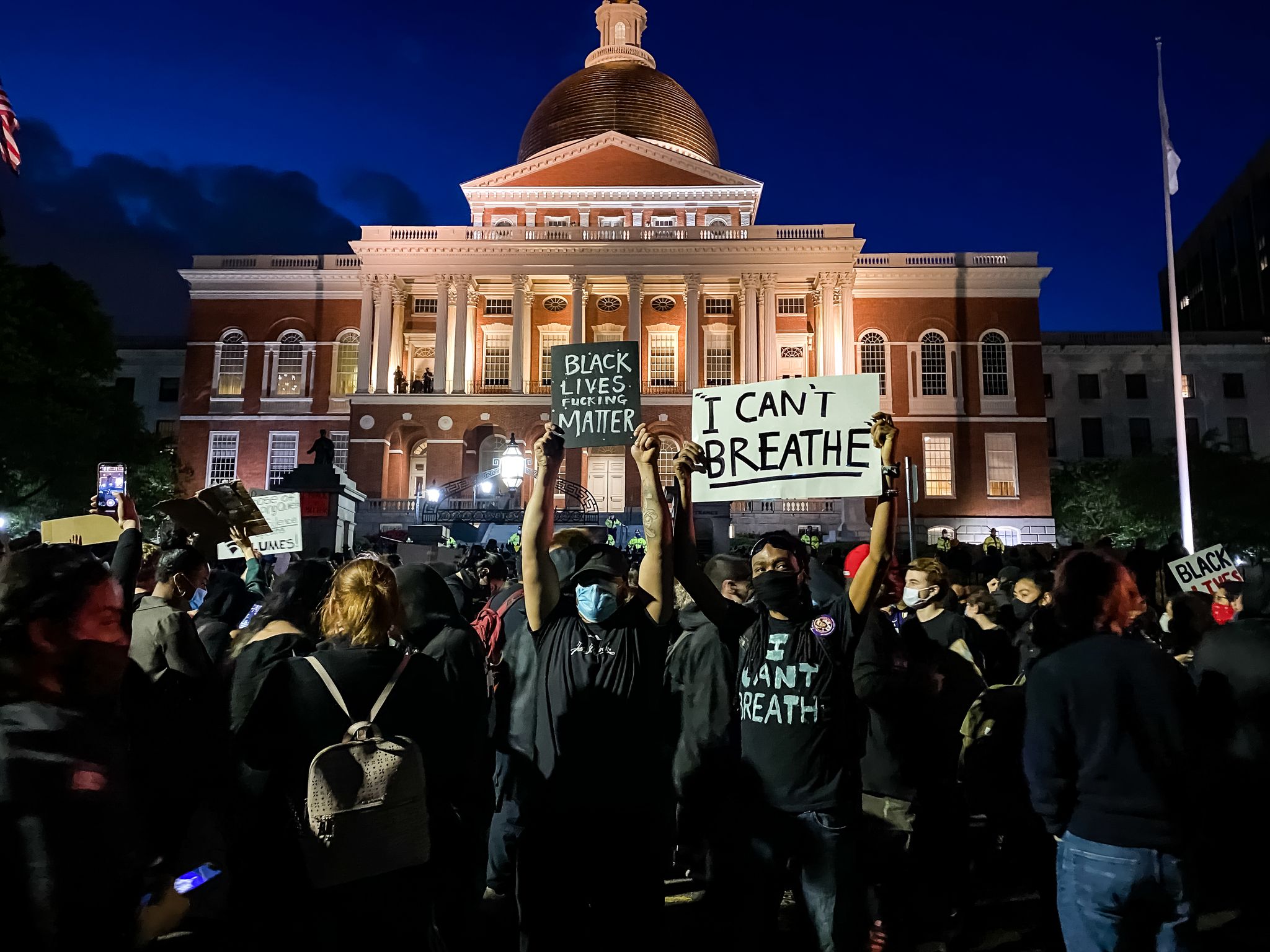 Boston BLM Protests | Boston University Medical Campus