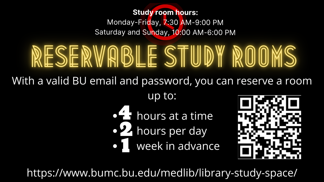 Reservable Study Room Graphic