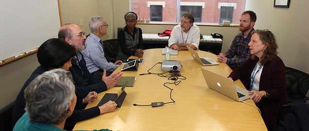 faculty members meeting