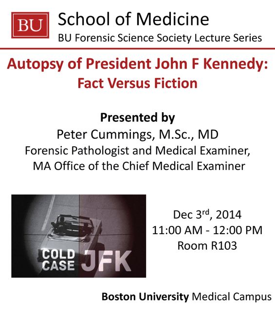 Dr  Cummings - JFK seminar 12.14