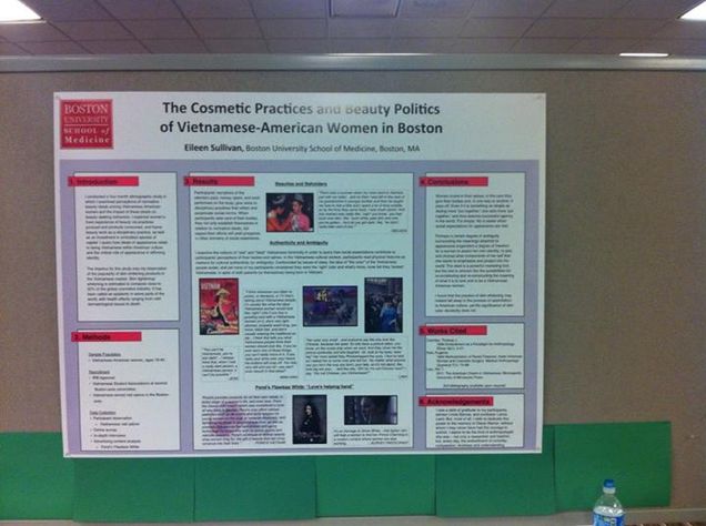 Poster presentation by Eileen Sullivan