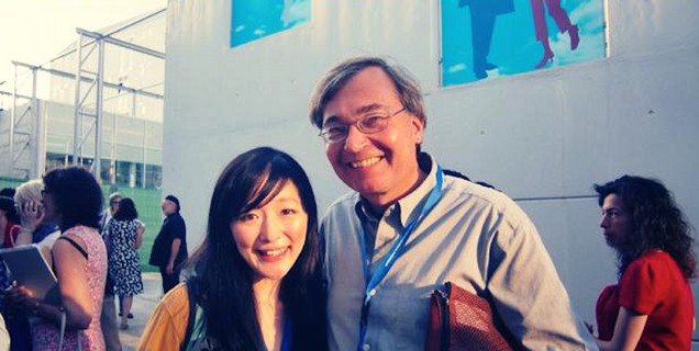student at the Society for Medical Anthropology meeting