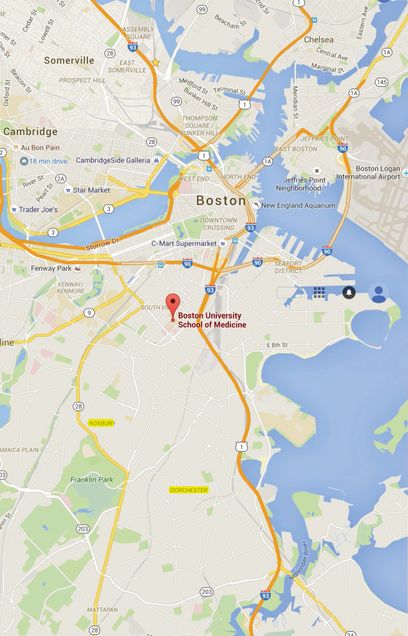 location map of BU