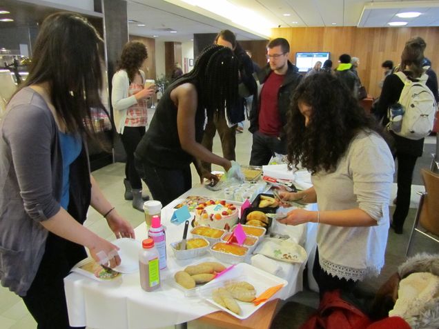 Fundraising for future MISO events with homemade baked goods 