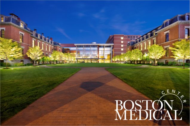 Boston Medical Center BMC lawn