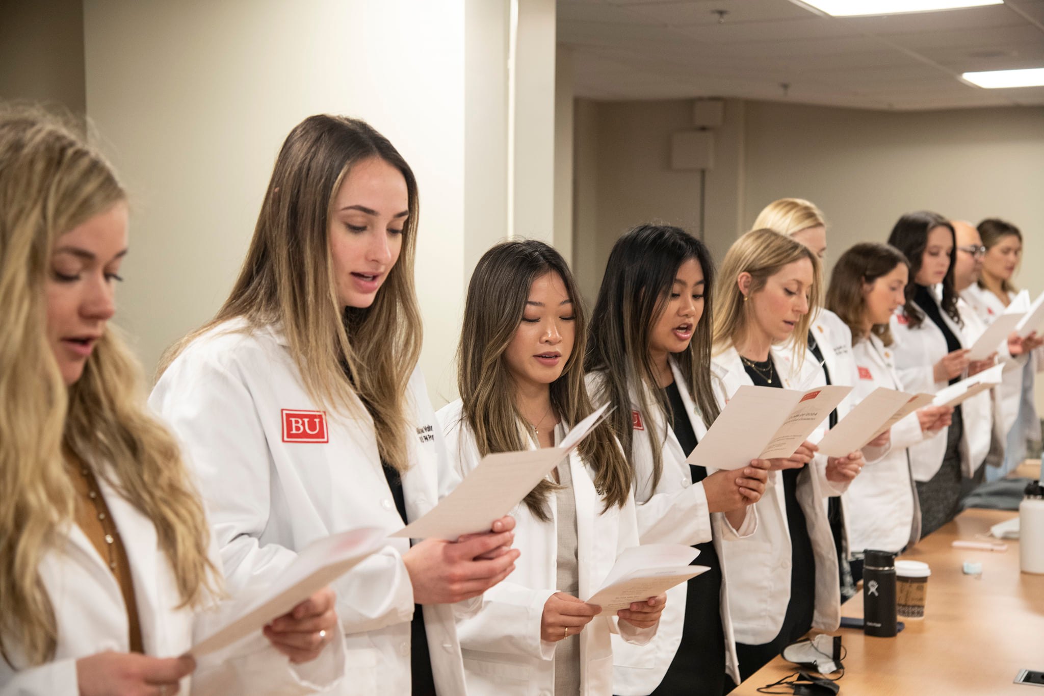 Physician Assistant Class of 2024 White Coat Ceremony Graduate
